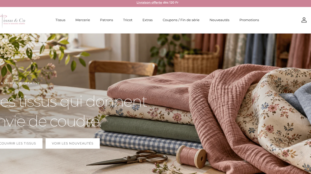 Bienvenue sur notre nouvelle boutique en ligne ! 🎉