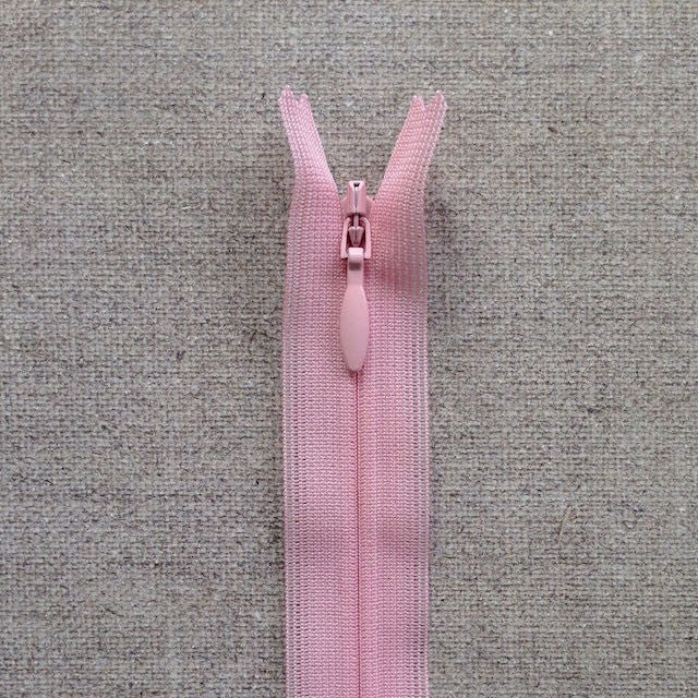 Fermeture invisible YKK - Rose