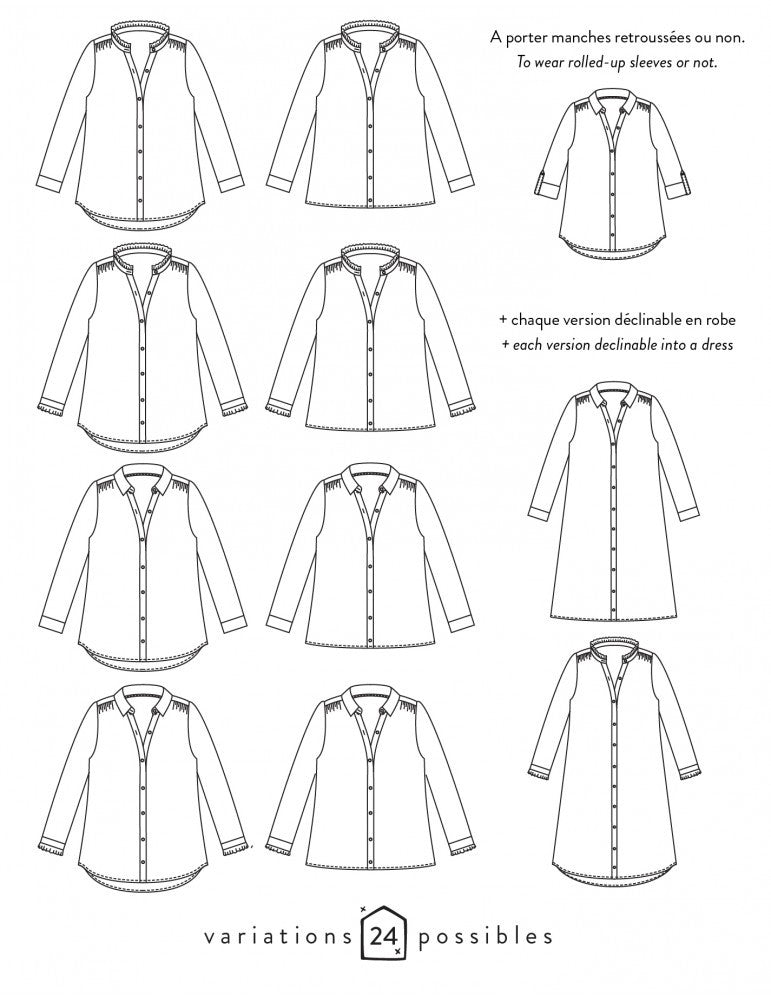 AZUR Chemise - Atelier Scämmit