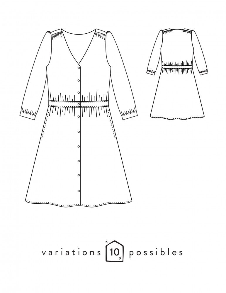 HARMONIE Robe - Atelier Scämmit