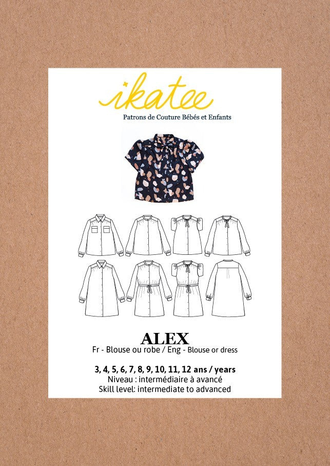 ALEX Robe, Blouse - IKATEE