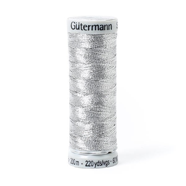 Fil Gütermann Métallisé Argent- 7009