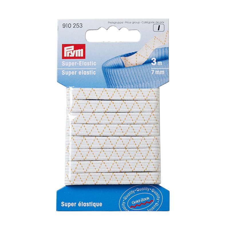 Super élastique 7mm - 10m Prym