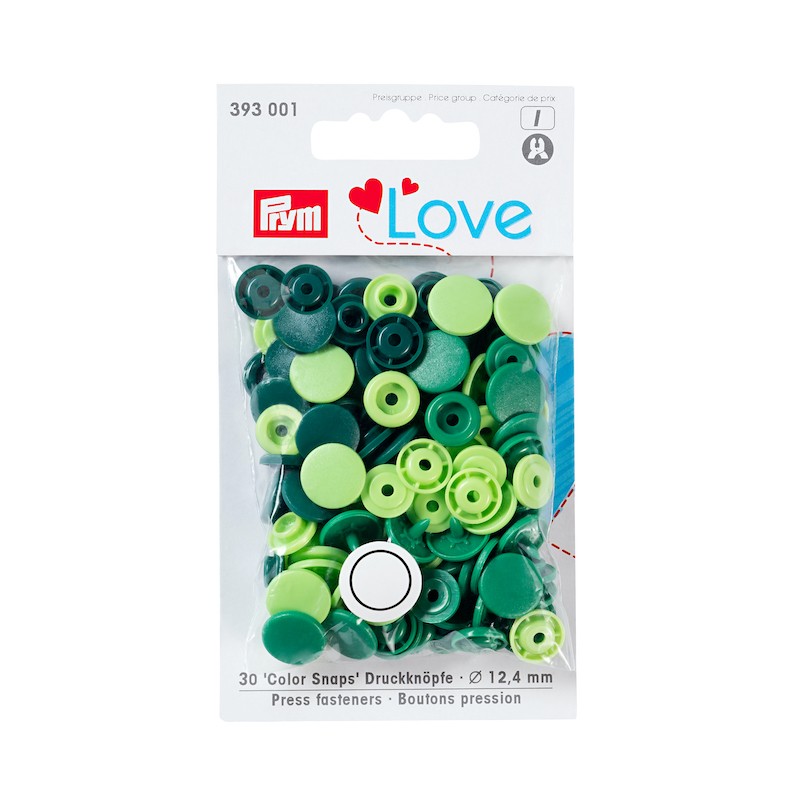 Color Snaps Prym - Vert