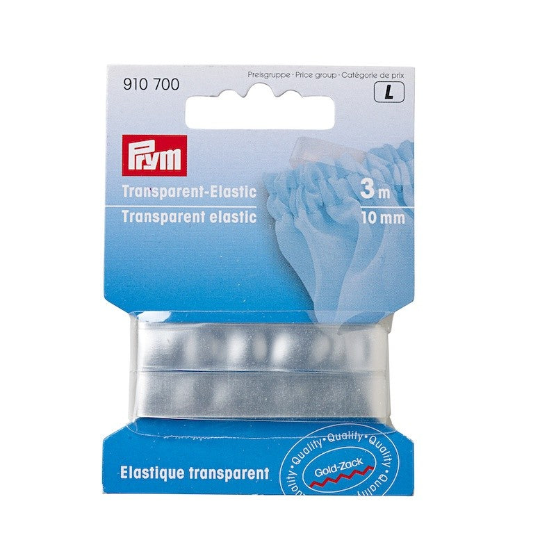 Elastique transparente 10mm