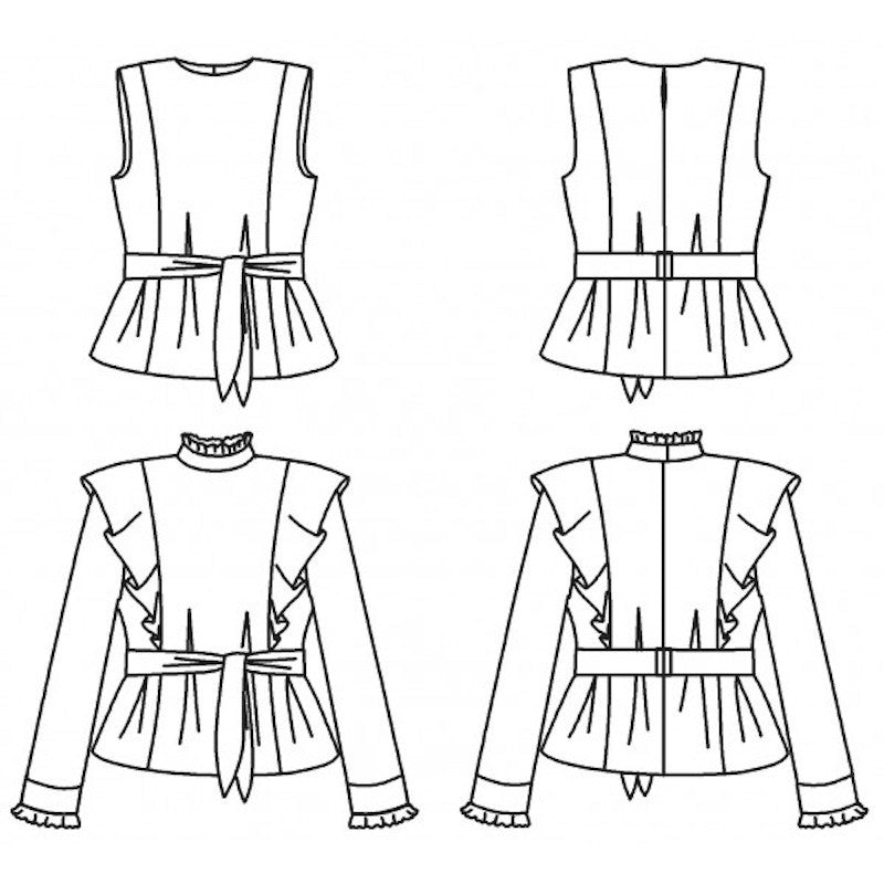 Blouse MØME - Patrons p&m