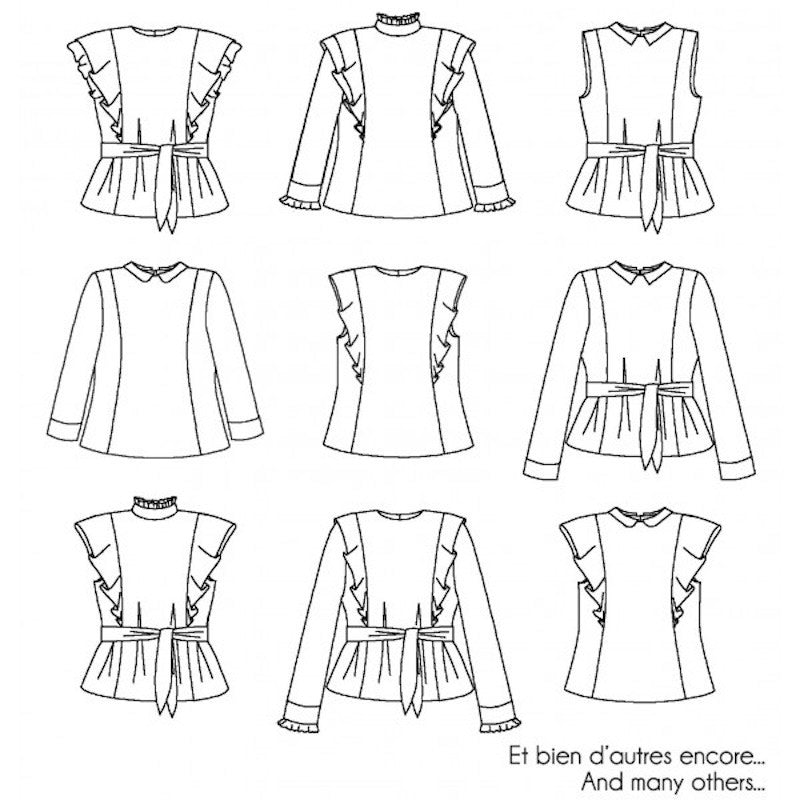 Blouse MØME - Patrons p&m