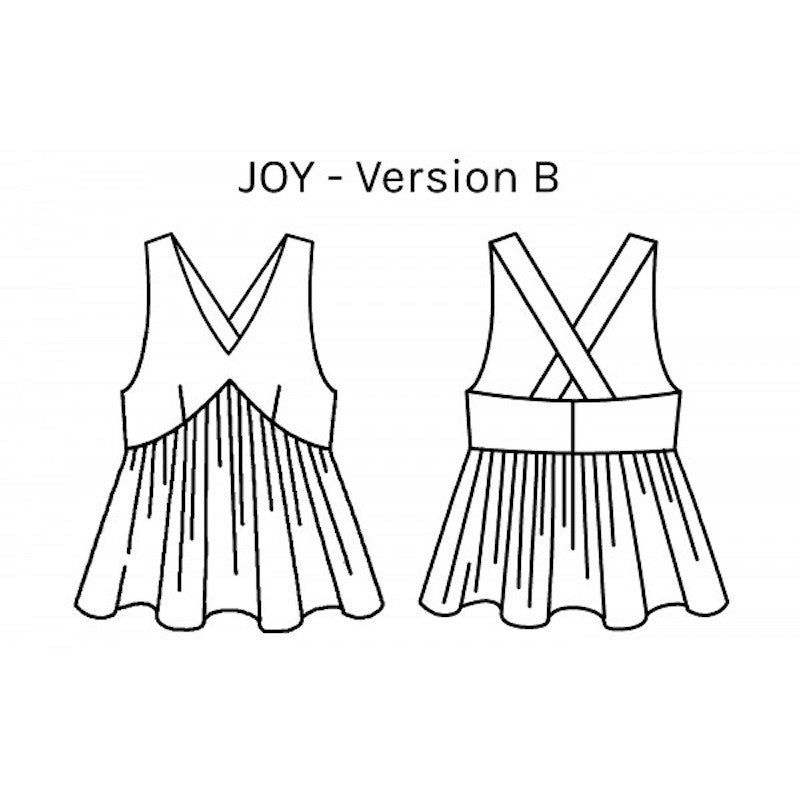 Top, Robe JOY - Patrons p&m