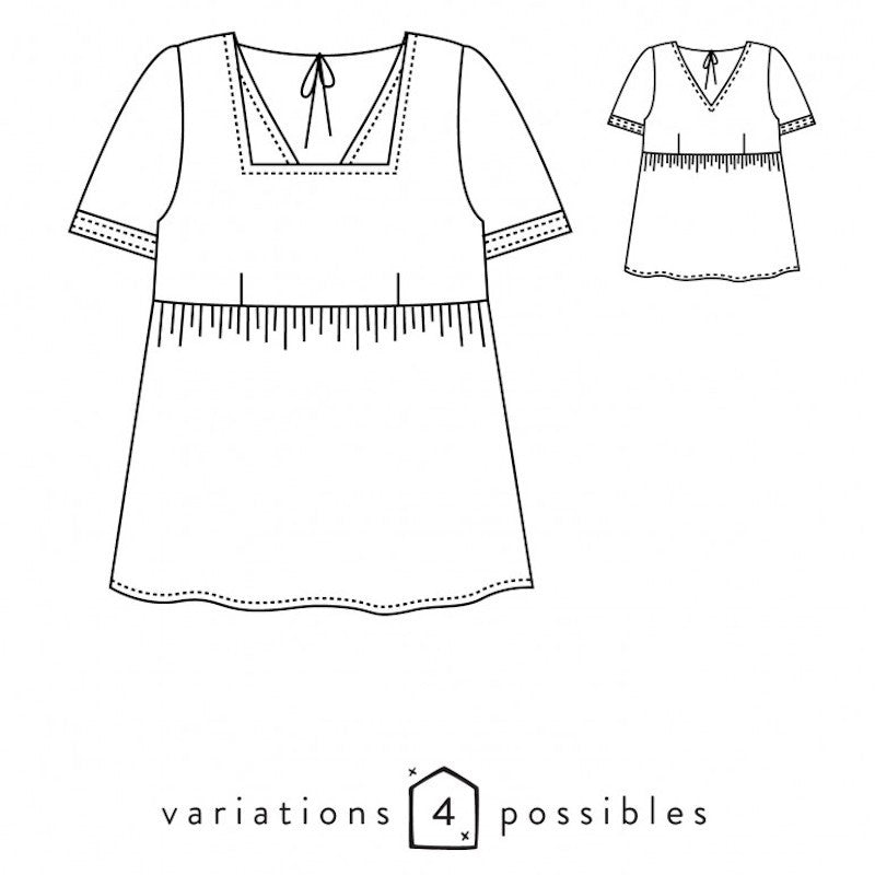 ASTREE Robe, Blouse - Atelier Scämmit