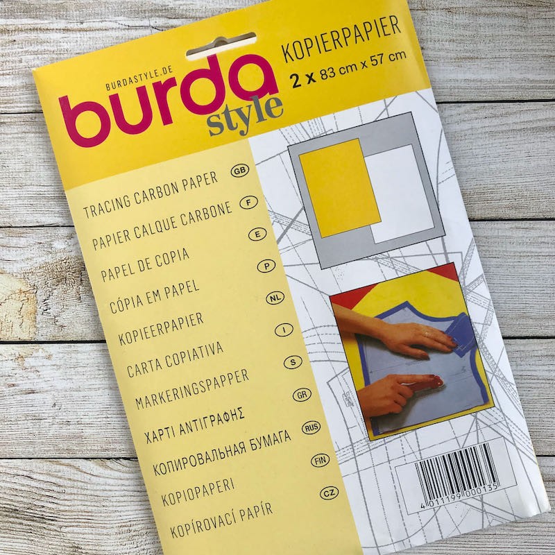 Papier Calque Carbone - Burda