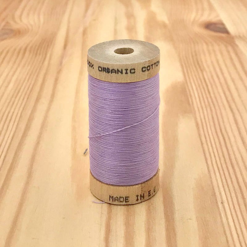 Bobine de Fil 100% Coton Bio - Violet