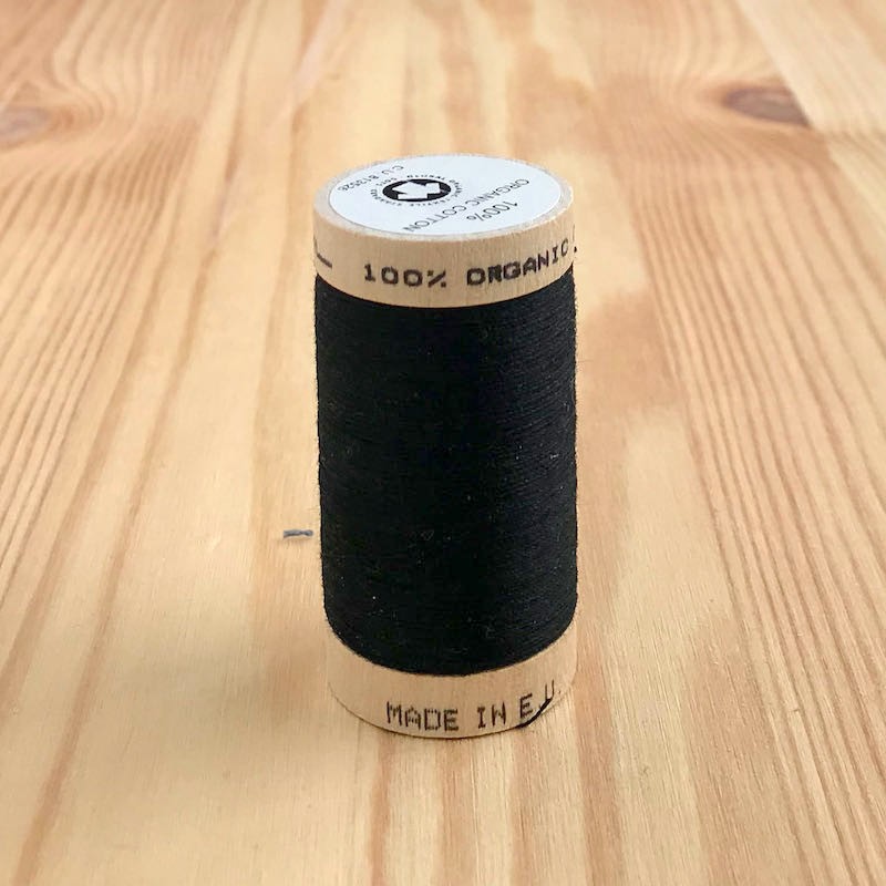 Fil Coton Bio - Noir