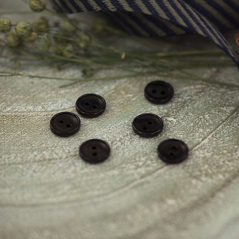 Bouton Corozo Black - See You At Six