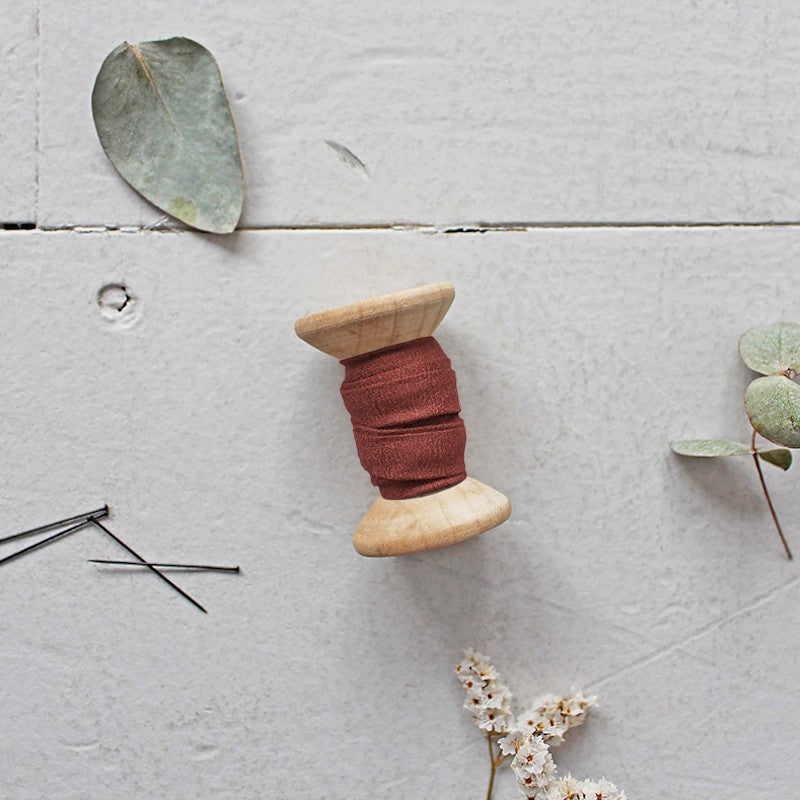 Biais Crêpe Rust - Atelier Brunette