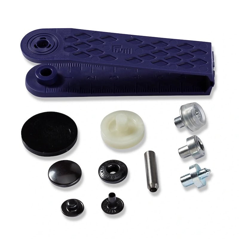 Bouton pression sans couture Anorak, 15mm, bruni