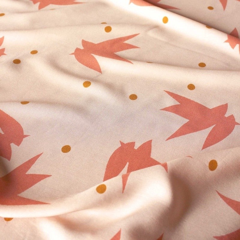 Viscose Streli Nude - Eglantine & Zoé