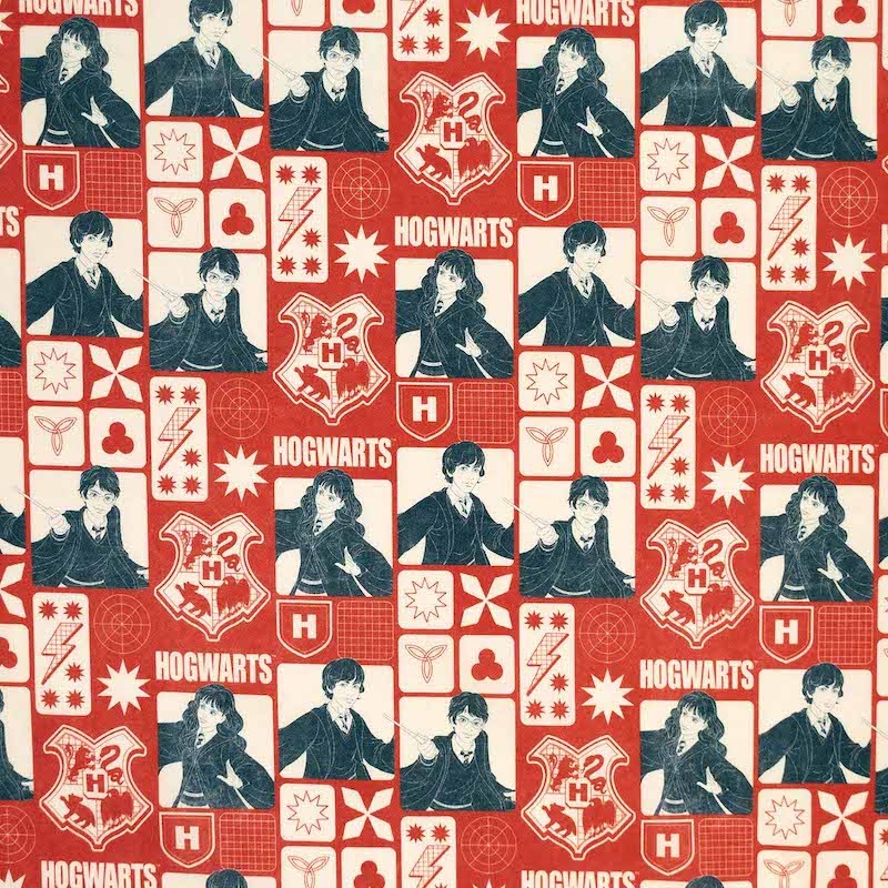 Popeline Harry Potter Howarts - Katia Fabrics
