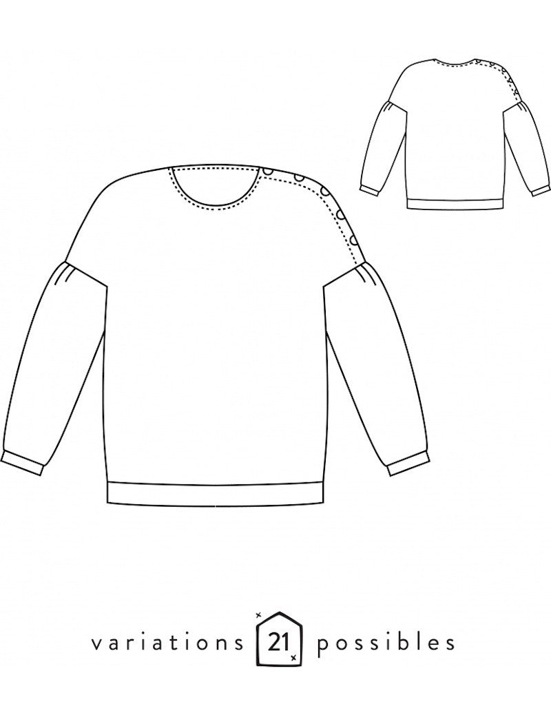 HORIZON Sweat - Atelier Scämmit
