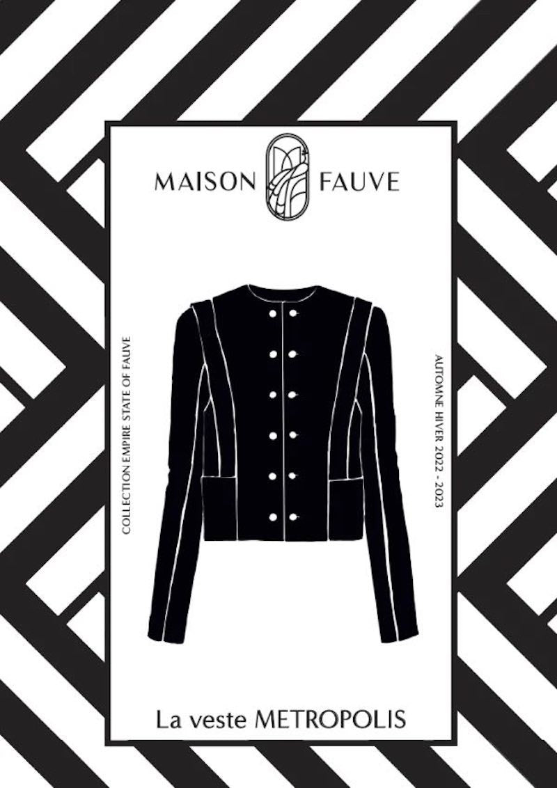 Veste METROPOLIS - Maison Fauve
