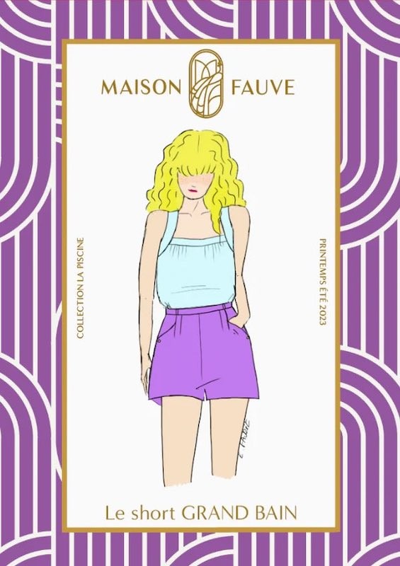 Short GRAND BAIN - Maison Fauve