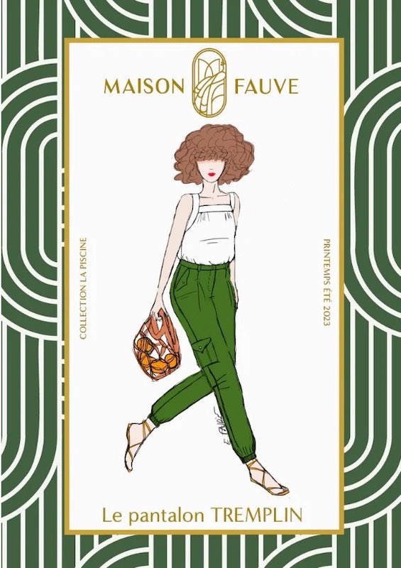 Pantalon TREMPLIN - Maison Fauve