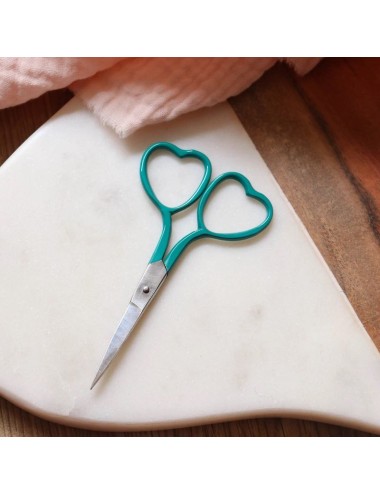 Heart embroidery scissors -...