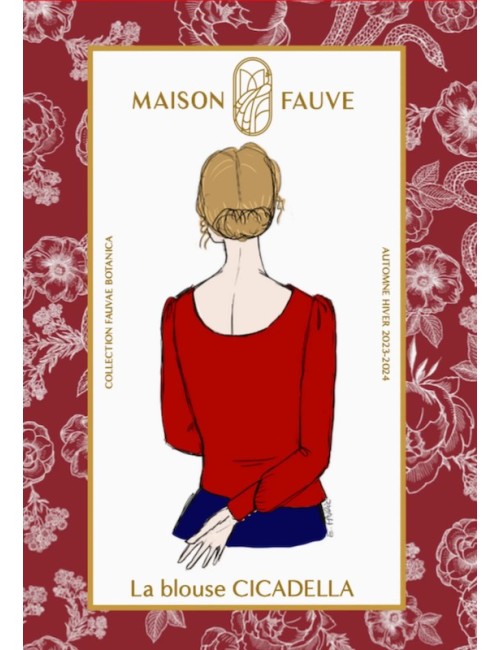 Cicadella Bluse - Maison Fauve