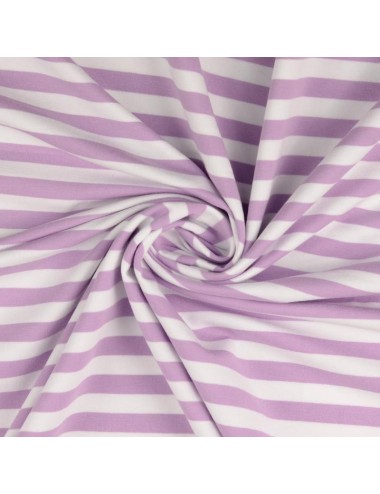 Summer Stripes - Violet, white
