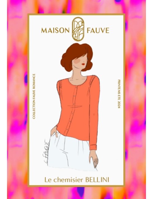 Bellini Bluse - Maison Fauve