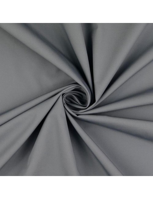Popeline Coton - Gris
