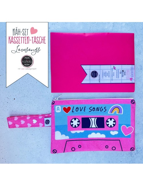 Panneau Cassette Love Songs