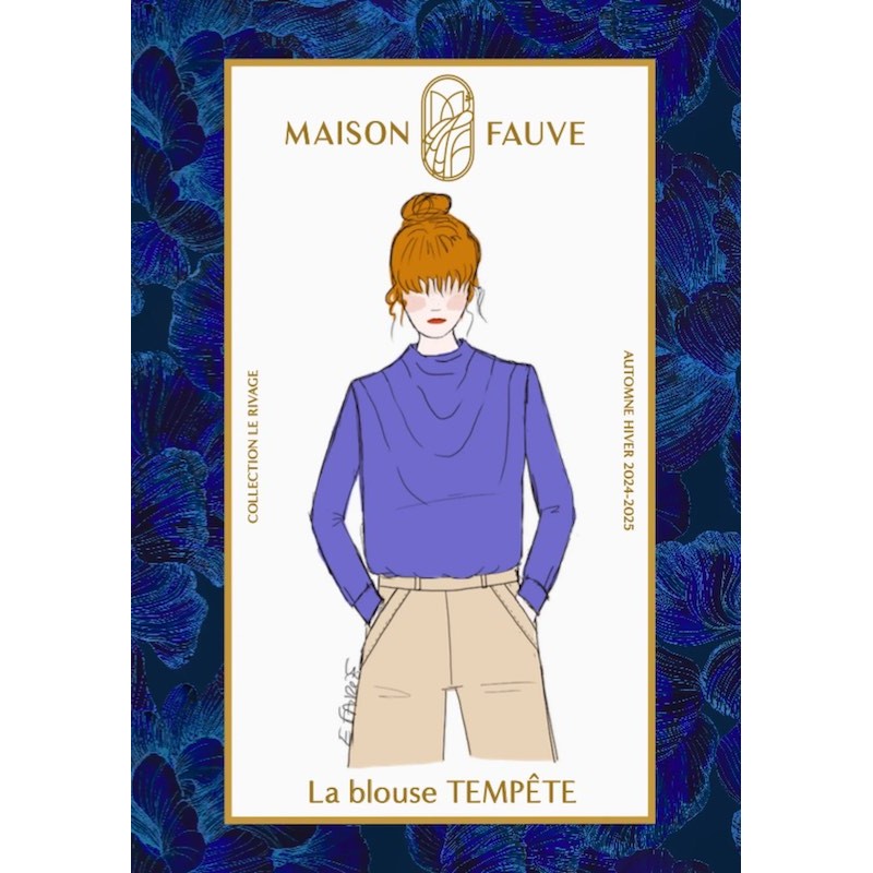 Blouse Tempête - Maison Fauve