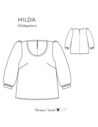 HILDA Blouse - Atelier Scämmit