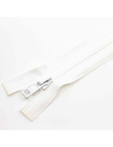 Open-end Zipper YKK - White