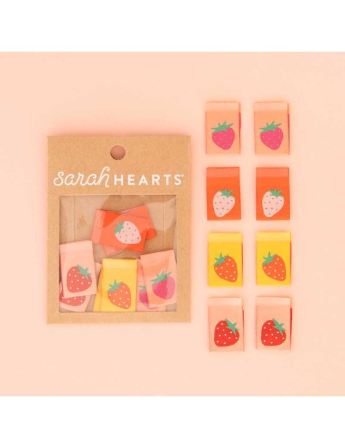 Etiquettes Fraises - Sarah...