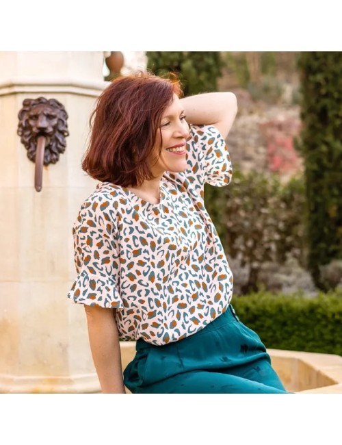 Viscose Bagheera Eucalyptus - Eglantine & Zoé