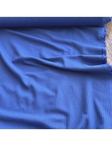 Derby Ribbed Jersey Lapis -...