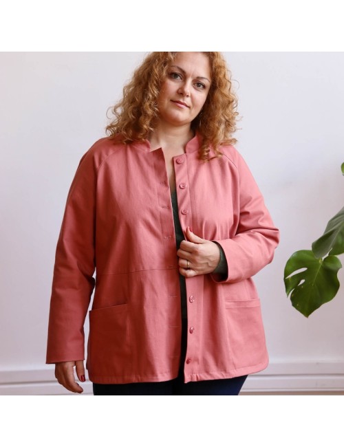 Gabardine Vieux Rose - Lise...