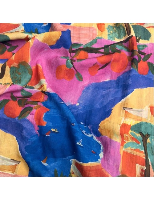 Viskose-Krepp Capri - Cousette