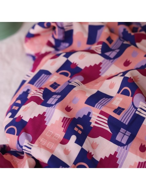 Viscose Scandi Lines - Lise...