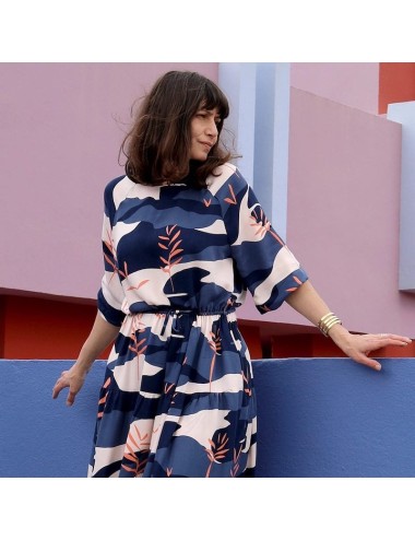 Viscose Solis Bleu -...
