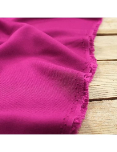 Viskose Twill Magenta -...