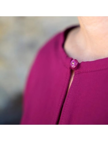 Viscose Twill Magenta -...