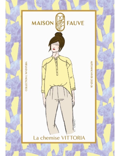 VITTORIA Hemd - Maison Fauve