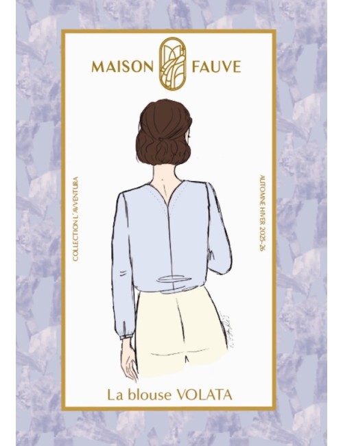 VOLATA Blouse - Maison Fauve