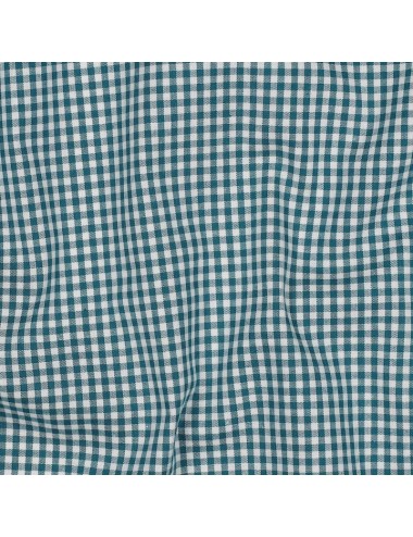 Gingham Cotton - Teal
