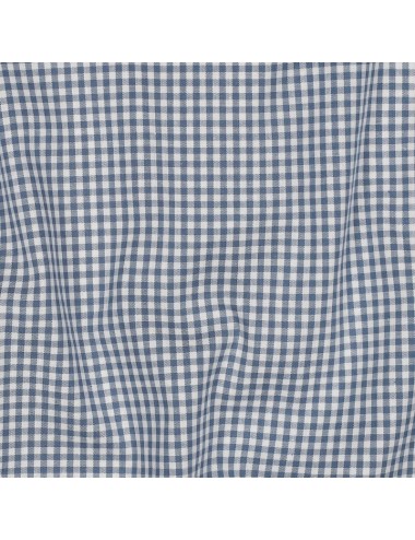 Baumwoll-Karo - Blau