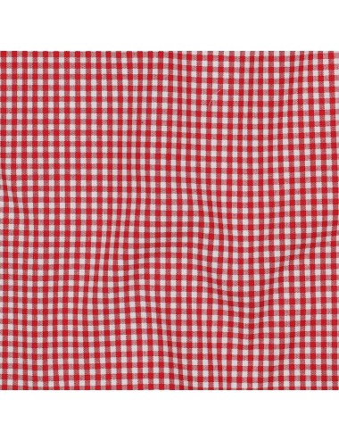 Gingham Cotton - Red