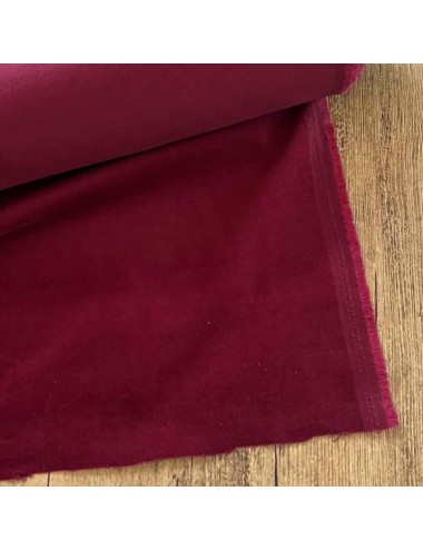 Cotton Velvet - Bordeaux