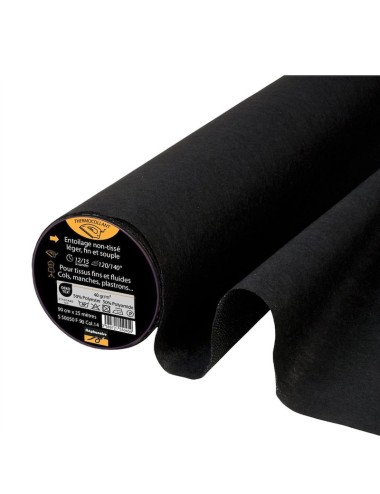 Fusible Interfacing - Black